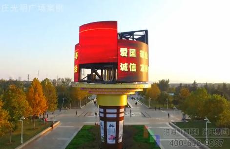 目前智能廣告機器人中的旋轉LED廣告屏都有哪些？